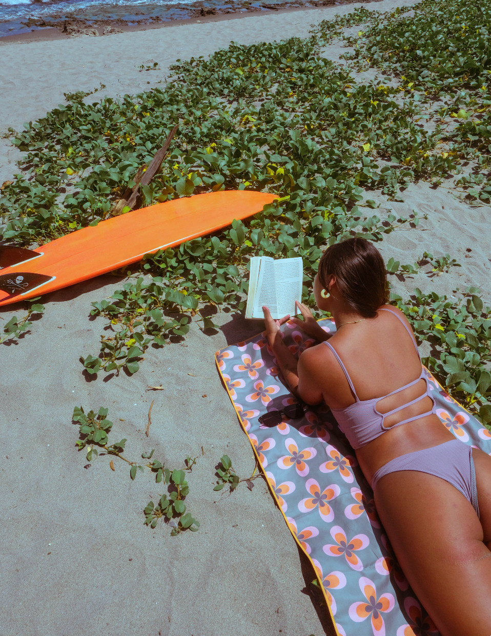 Autumn Groove Beach Towel