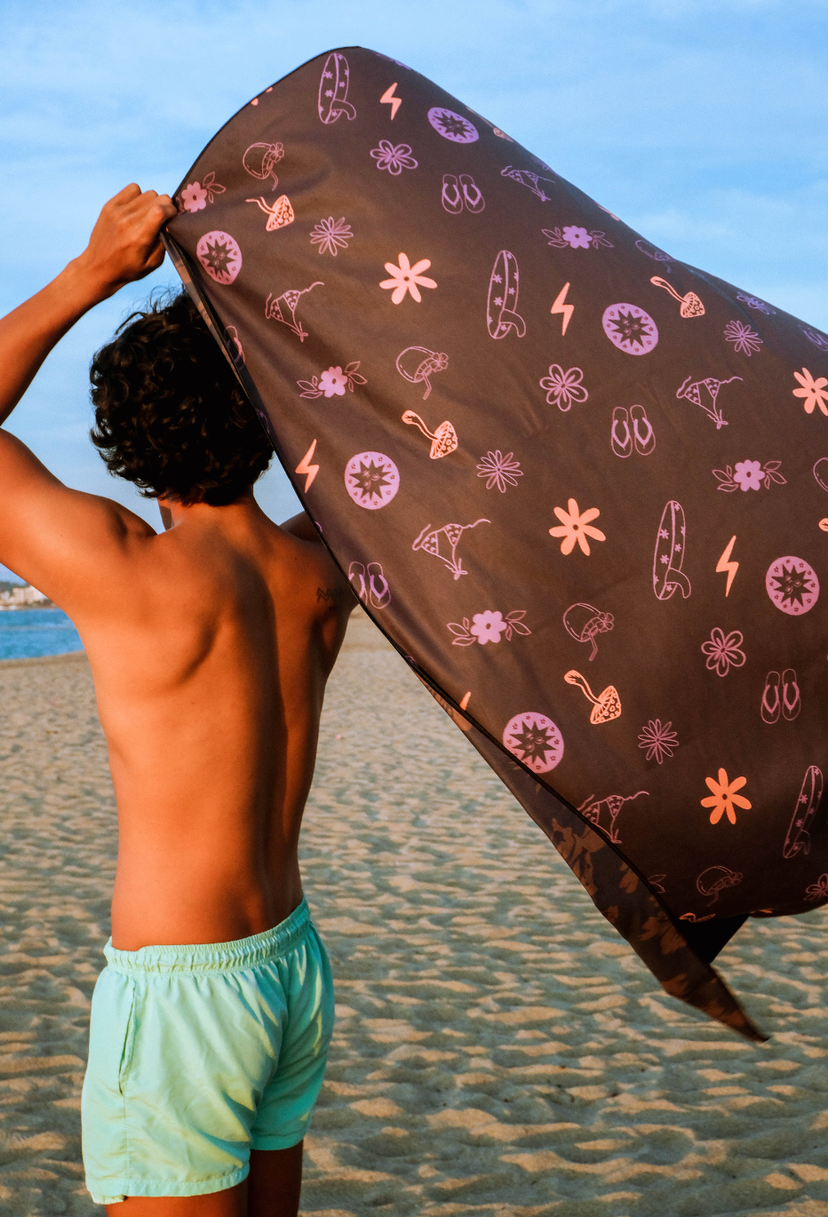 Waxed & Wired Beach Towel