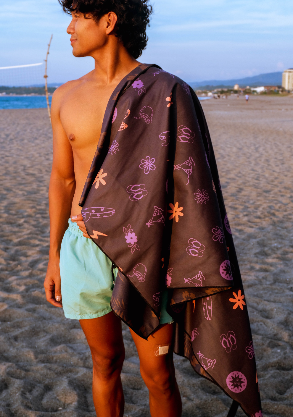 Waxed & Wired Beach Towel