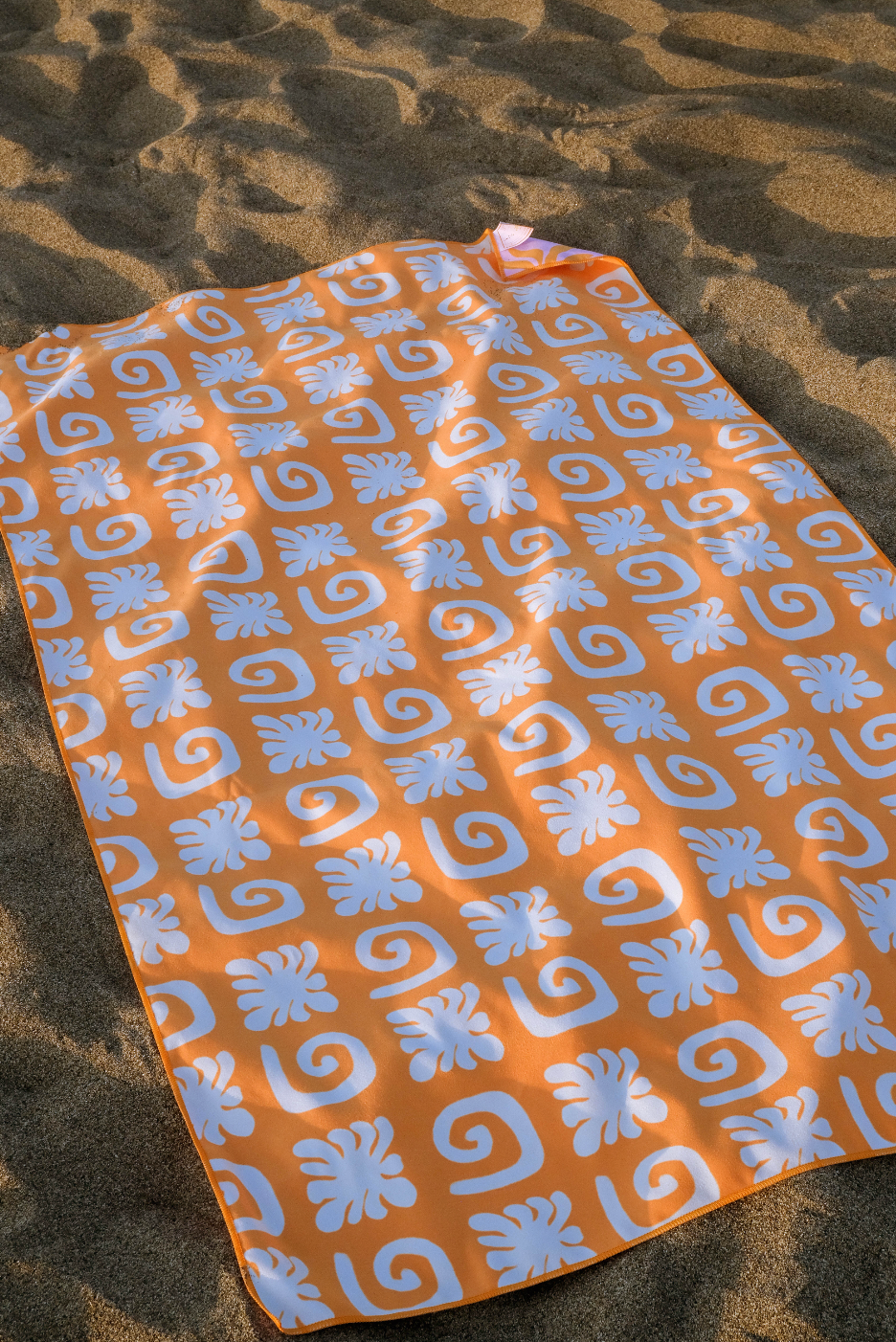 Orange Soda Beach Towel