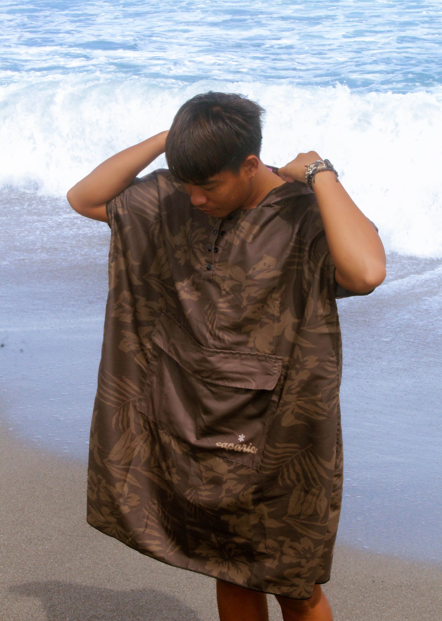 Jungle Drift Surf Poncho