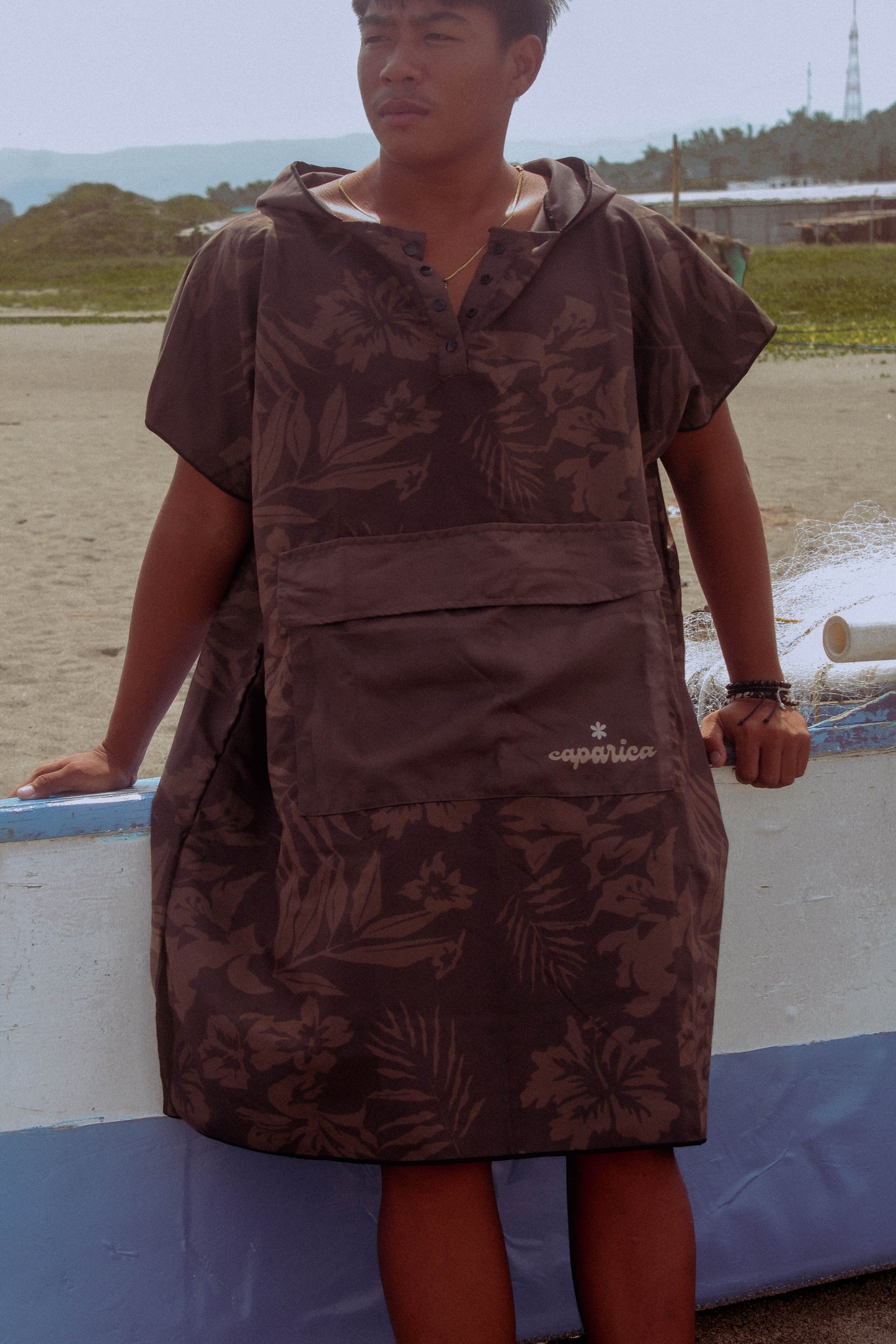 Jungle Drift Surf Poncho